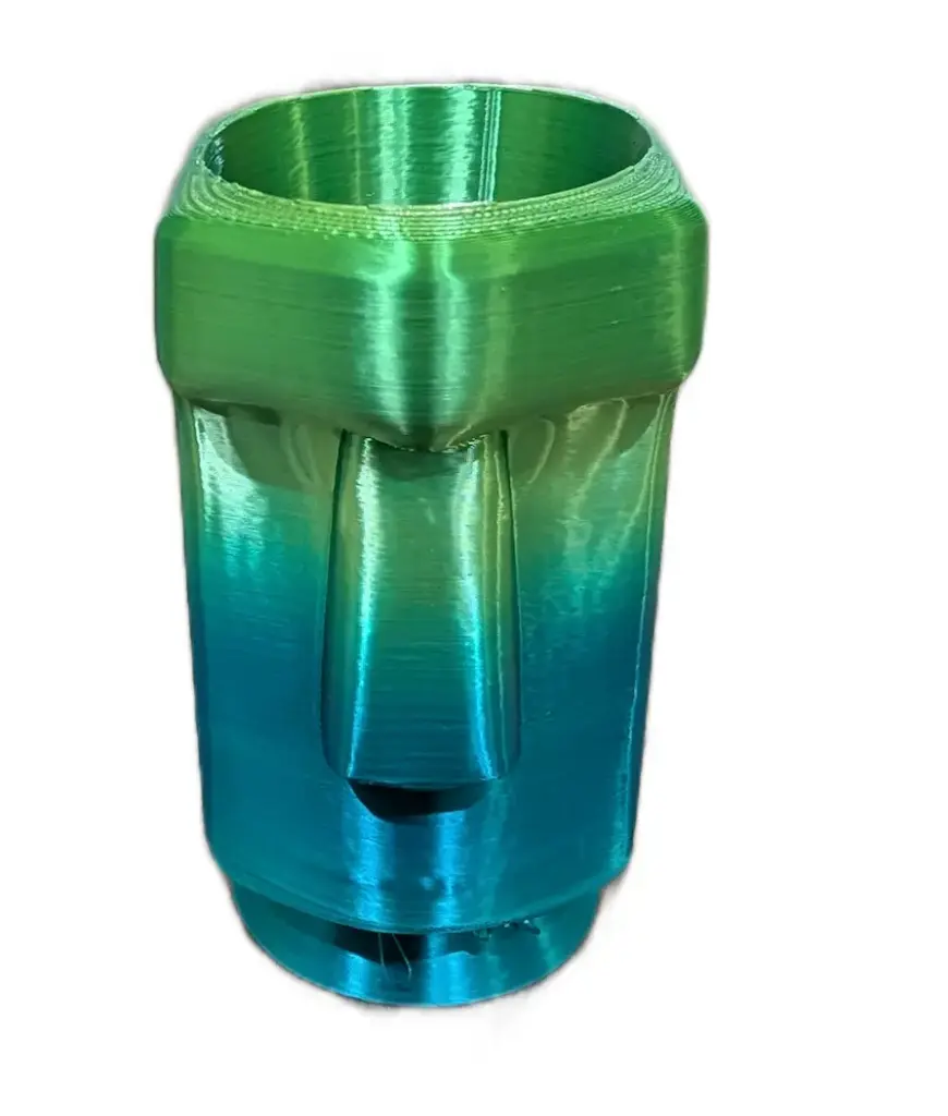 Moai statue pen stand