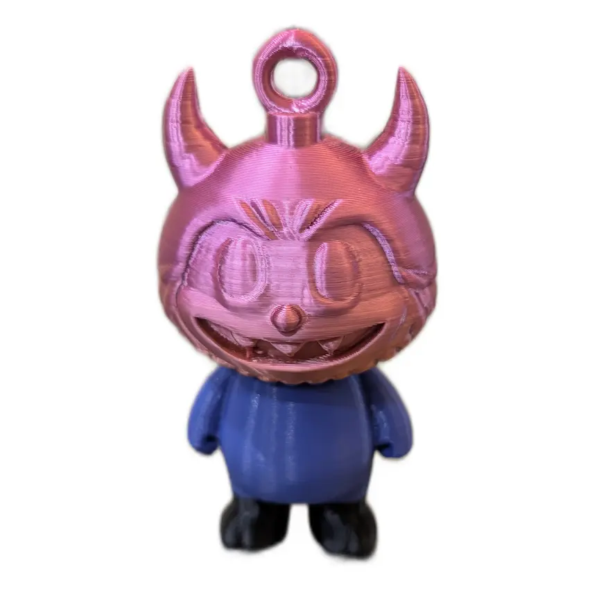 Labubu Keyring (Red)