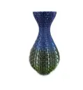 Vase with dragon scales
