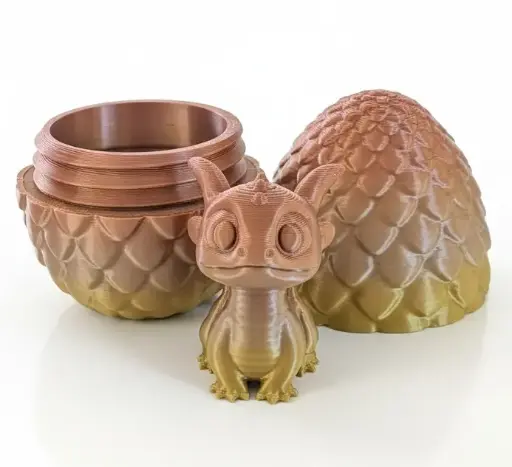 Dragon egg w/mini dragon